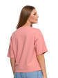 T-SHIRT Damski O Luźnym Z Napisami BD2400-013: widok 7