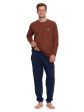 Piżama Moraj PDM 4600-009 M-2XL - kolor brown