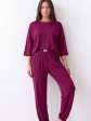 Piżama Luna 1317 3/4 S-3XL, 3/4 rękaw