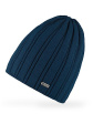 Czapka AJS 50-309 Męska - kolor jeans ciemny