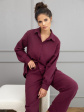 Piżama Sensis Colette Muślin S-XL Rozpinana