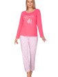 piżama damska 636a - kolor różowy