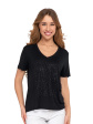 t-shirt damski z nadrukiem z wiskozy bd1800-008