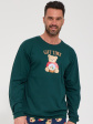 Piżama Cornette 115/321 Gift Time Christmas S-2XL, długi rękaw