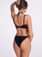 Figi Kąpielowe AVA SF 254/17/B Brazyliany Black S-3XL
