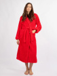 Podomka Eliza Długa Czerwony Plus Size, szlafroki