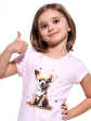 Koszula Cornette Kids Girl 493/112 Chihuahua 98-128, koszule nocne