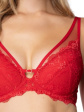 stanik push up kisses m-4026/11 - kolor czerwony