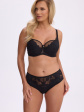 Biustonosz półusztywniany SEMI-SOFT Julia BSO 003 Czarny