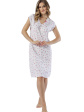 Koszula nocna damska Agata 1554, krótki rękaw
