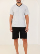 piżama regina 509 m-xl l26 - kolor czarny