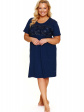 Nap Koszulka Nocna Plus Size Z Wiskozy