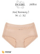 Figi DC Girl 26811 A2 Pudełko Classic M-XL - kolor beżowy