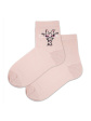 Skarpety Wola U84.01P Perfect Woman Wzorowane 36-41 - kolor rose