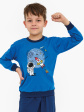 Piżama Cornette Kids BOY 593/176 Galaxy 86-128 - kolor granatowy, chłopięce