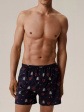Bokserki Męskie 2GMB-012 Luźne, wzorzyste