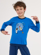 Piżama Cornette Young BOY 766/176 Galaxy 134-164 - kolor granatowy, chłopięce