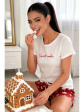 Piżama Damska Cookie Short