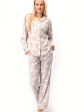 Piżama KEY LNS 567 B25 2XL-4XL Rozpinana Damska