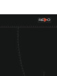 Bokserki Redo 1BE-837 M-3XL - kolor czarny