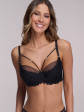 stanik miękki soft ava 2155 - kolor black