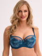 Biustonosz półusztywniany SEMI-SOFT Yasmine BSO 1324 Turkusowy