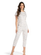 Piżama Belle Reverie Lilou S-XL, krótki rękaw