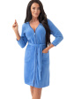 szlafrok frotte fr-280 - kolor chabrowy