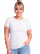 koszulka damska 107 plus - kolor white