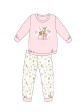 Piżama Girl Kids 977/164 Fall - kolor różowy, długi rękaw