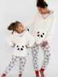 piżama sensis panda kids christmas