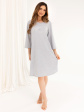 koszula regina 167 3/4 2xl-3xl z25/26 damska - kolor jasny melange