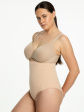 Seamless HIGH-WAIST Panty 441 - kolor beżowy