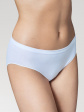 seamless cotton classic panties - kolor white