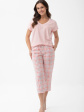 piżama luna 1300 m-xl l26 - kolor morelowy