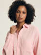 Piżama Henderson Ladies 44493 Eleni S-3XL Muślin Rozpinana - kolor pink
