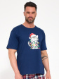 piżama cornette 326/329 cat christmas s-2xl