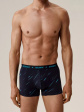 Bokserki Męskie 3MH-224, wzorzyste