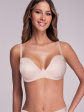 Biustonosz Push UP AVA 2202 - kolor beige