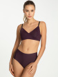 Figi Julimex Dark Plum Simple Maxi S-2XL, Laserowe / bezszwowe