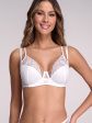 Biustonosz miękki Soft AVA 2199 - kolor white