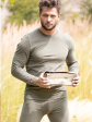 Kalesony KEY HOT Touch MXL 155  M-2XL - kolor khaki