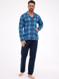Piżama Cornette 114/82 3XL-5XL Męska Rozpinana