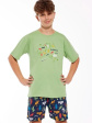 piżama boy kids 789/113 australia - kolor zielony