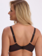 Biustonosz SEMI-SOFT Sonia Maxi BSO 1058 Brązowy, półusztywniane