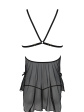 passion deliena chemise nocna komplet koszulka + majtki
