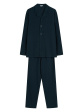 Piżama Henderson 43036 MOS M-3XL Rozpinana - kolor navy