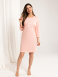 Koszula Regina 163 3/4 2XL-3XL Z25/26 Damska - kolor morela, 3\\4 rękaw