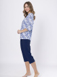 Piżama Leveza 1661 Ewlin 3/4 M-2XL