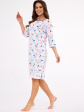 Koszula Cornette 464/457 Hannah 2 3/4 S-2XL Damska - kolor multicolor, 3\\4 rękaw